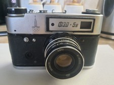 FED-5 35mm Rangefinder Film Camera with Industar-61 L/D 53mm f/2.8 Lens