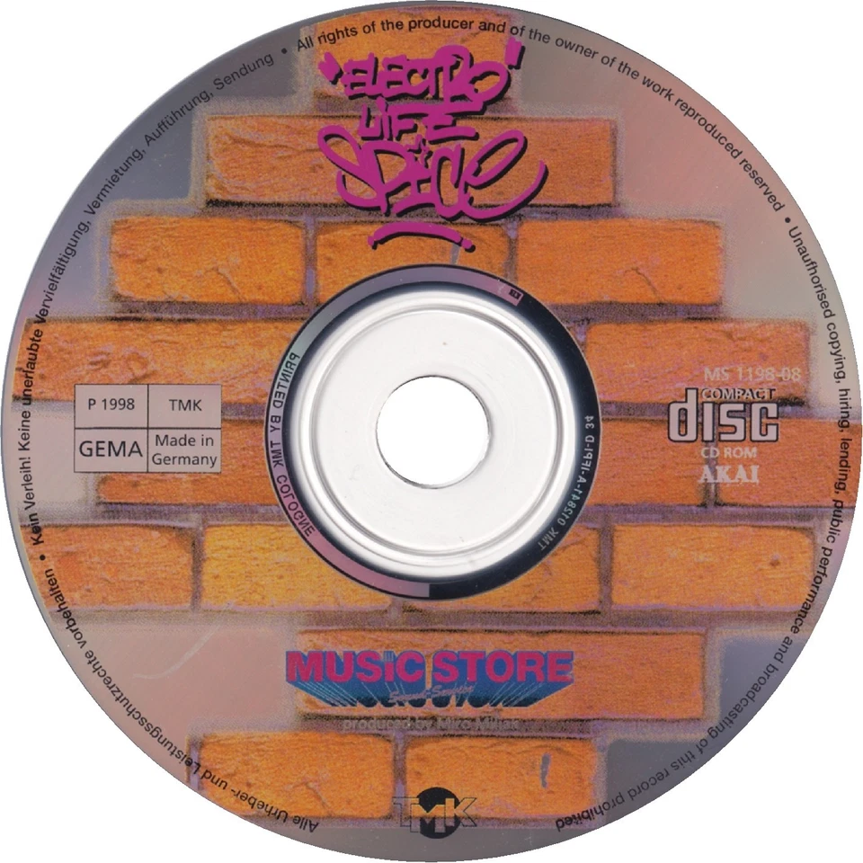 ELECTRO LIFE SPICE-MUSIC STORE-CD-ROM-DANCE-HOUSE-RAP-STREET-VOCODER-SAMPLES-RAR - Bild 2 von 4