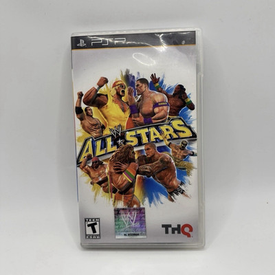 WWE All Stars Sony PSP UMD - THQ Sports Wrestling T-Teen WWE Series