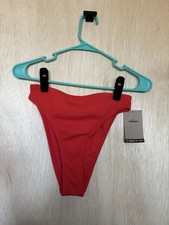 NWT Nike Swim Bikini Bottom Swimsuit Move To Zero Women's Size Small Textured