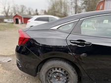 2016-2021 Honda Civic Right Passenger Side Quarter Panel Black
