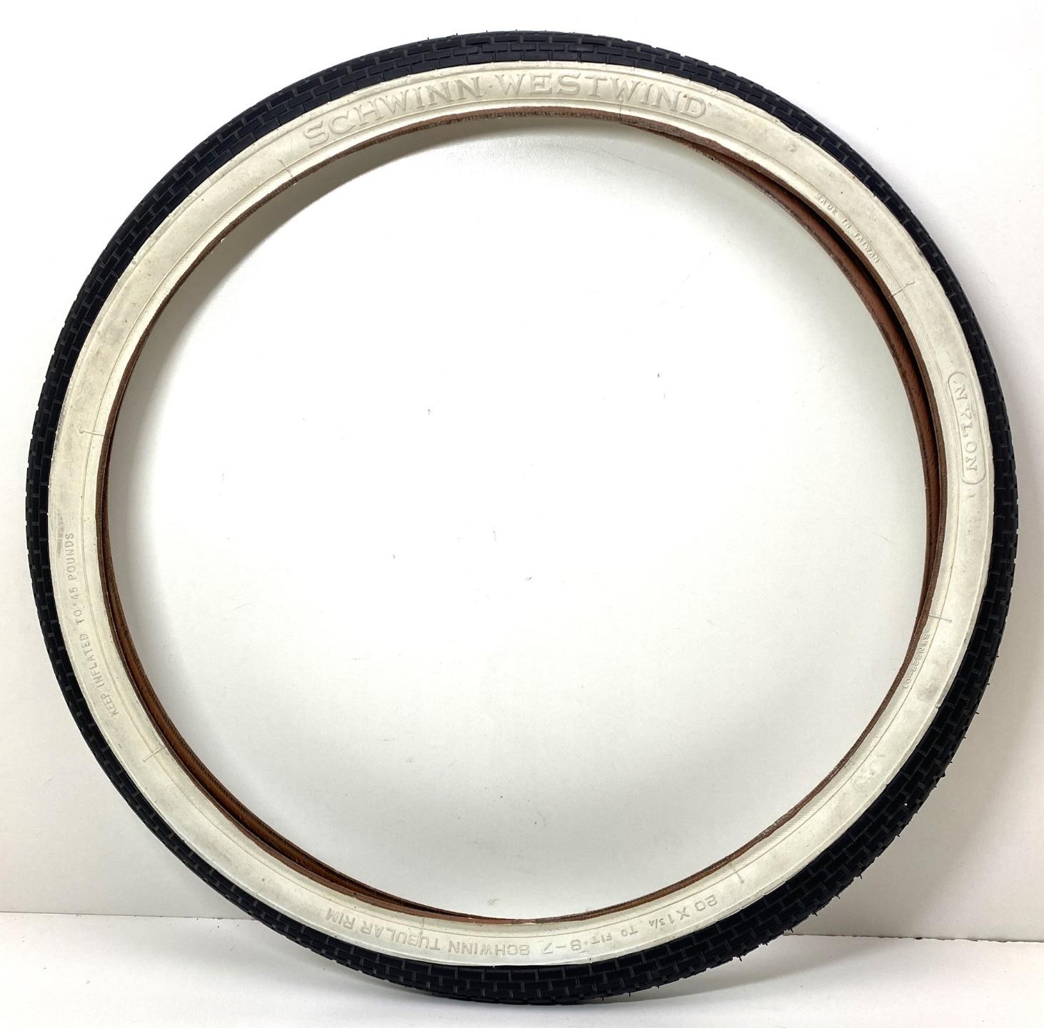 20 X 1-3/4" Westwind Tire Whitewall X 1