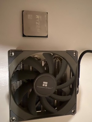 AMD Ryzen 5 3600 Processor with low profile thermalright cooler