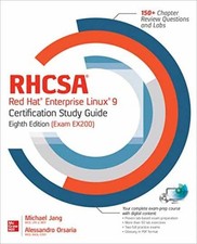 RHCSA Red Hat Enterprise Linux 9 Certification - Paperback, by JANG - Acceptable