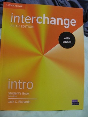 Interchange Intro Student's Book with EBook (2021, Trade Paperback)