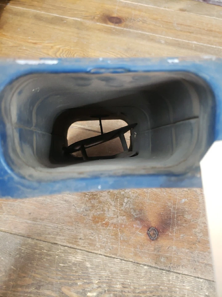 Ford Mercury Cougar Mustang 351 1971-72 2V/4V filtro de aire snorkel fabricante de equipos originales usado Foto 3 de 4