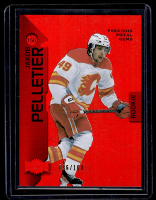Jakob Pelletier Rookie PMG #156 026/100 2023-24 SkyBox Metal Universe Precious