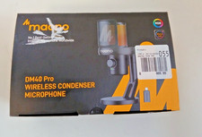 Maono DM40 Wireless Condenser Microphone USB-C RGB Black Freestanding - TESTED
