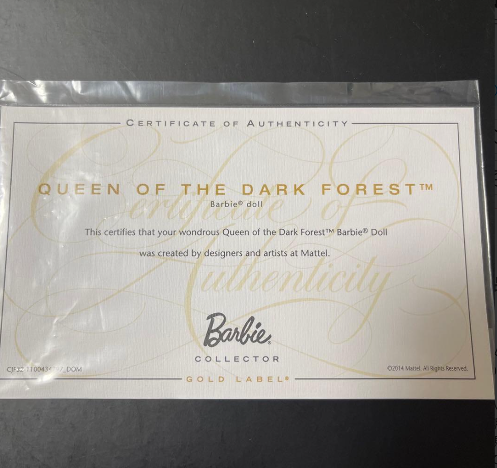 Que of the Dark Forest® Barbie® Doll - CJF32 BarbiePedia