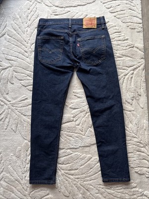 Levi's Jeans Men's 512 Size 31x30 Slim Taper Fit Dark Wash Denim
