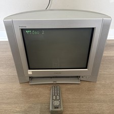 Sony Trinitron 13" Color Gaming TV Model KV-13FS100 Retro TESTED WORKS W/Remote