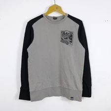 Scorpion Bay Mens Sweatshirt Size M Cotton Grey Comfortable Crew Neck Casual Logo