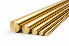 Brass Round Bar Rod CZ121 | 3mm–65mm Diameter | Metal Turning stock brass UK