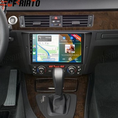Für BMW 3er E90 E91 E92 E93 Android 15 Auto CarPlay Autoradio GPS NAVI RDS 2+64G