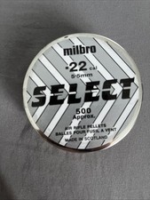 Milbro .22 Cal 5.5mm Select Air Rifle Pellets Approx 500