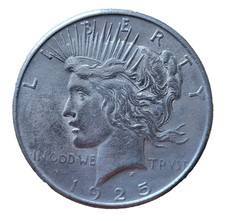 ÉTATS-UNIS D'AMÉRIQUE 1 Dollar type Peace 1925 Philadelphie en argent