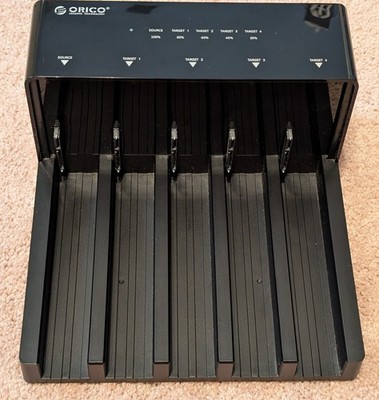 Orico 6558US3-C Five Bay SATA Hard Drive Duplicator USB 3.1 - HDD, SSD, SATA 3