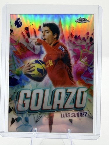 2025-26 Topps Chrome Premier League - Golazo Luis Suarez #GZ-4