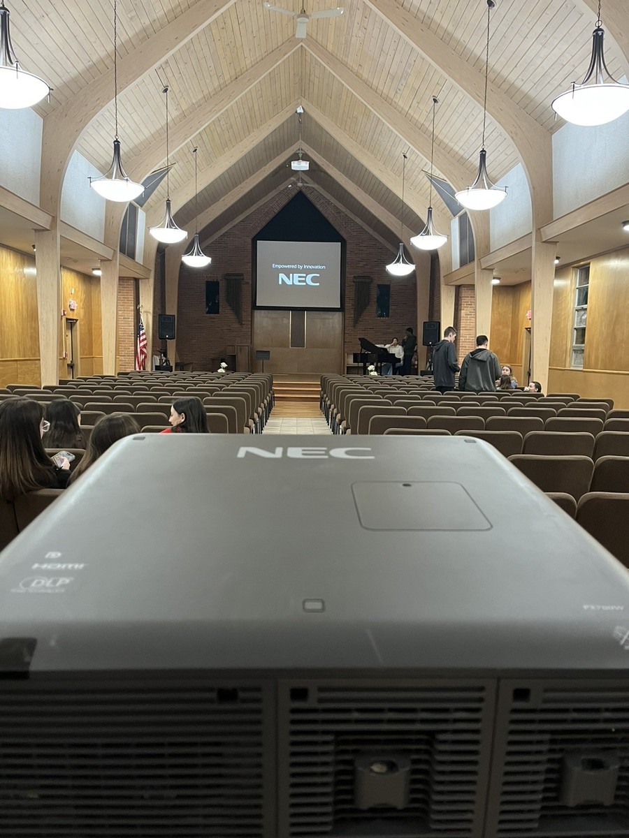 NEC NP-PX700W projector with NP21ZL Long throw Lens | eBay