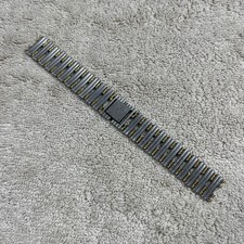 Seiko Watch Band Clasp Bracelet Band Stainless Steel Silver Gold Two Tone 0436