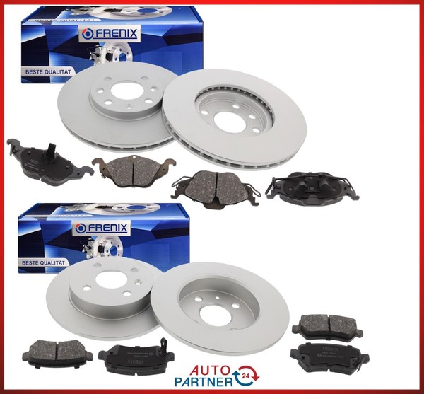 Bremsscheiben + BelÄGe Vorne + Hinten FüR Opel Astra G Auch Coupe Caravan-image