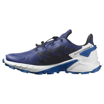 Salomon Supercross  Herren, Traillaufschuhe, Blue Print Black Lapis Blue
