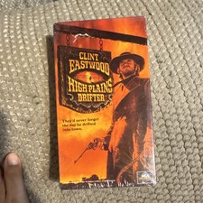 MCA Universal High Plains Drifter VHS NTSC Clint Eastwood Western Hi Fi 1973 R