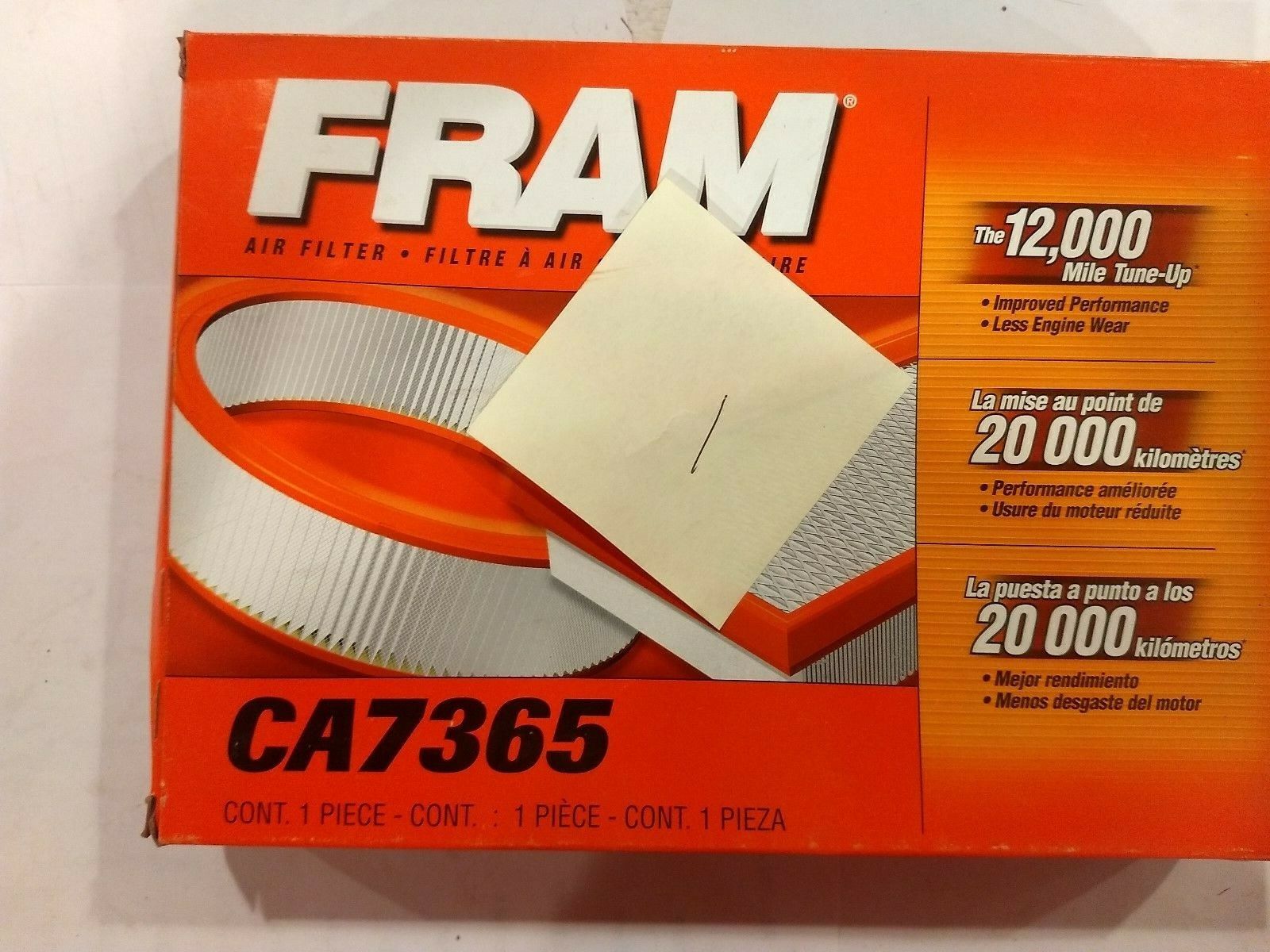 Fram CA7365 Air Filter >>>FREE SHIPPING<<<