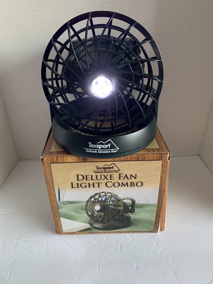 Ventilador Texsport,Light Deluxe Combo 15991TEX Linterna Nueva Caja Abierta Foto 2 de 4