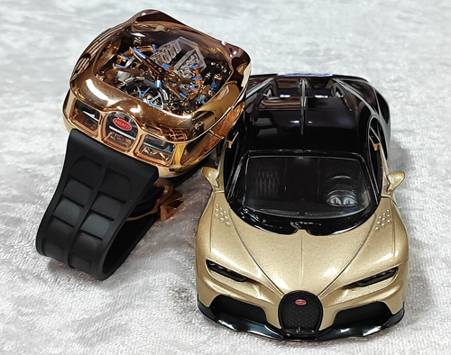 ANDREW TATE JACOB & CO BUGATTI CHIRON WATCH WITH BOX - PASSPORT & SIGNED PHOTO - 第 7/24 張圖片