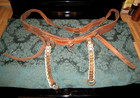 Horse Harness Leather with Celluloid Rings - VINTAGE ESTATE SALE ITEM -VERY COOL — photo 1