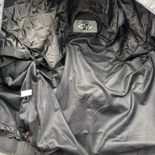 Joe Rocket Analog Mens Size XL Vented Mesh Motorcycle Jacket Black/Hi-Viz Yellow - Picture 12 of 24
