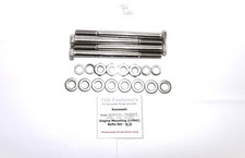 Kawasaki KH100 G2 / G3 - 1981 to 1983 - Engine Mounting Bolts - Stainless Steel
