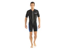 CRESSI MUTA UOMO  LV45500  LIDO SHORTY 2 MM NERO/BLU
