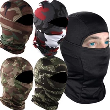 Tactical Balaclava Full Face Mask UV Protection Ski Sun Hood Cover for Men Women
