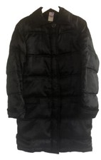 Gianni Versace M Jacket Italy VTG 90s Satin/Silk Down Filled Puffer Black