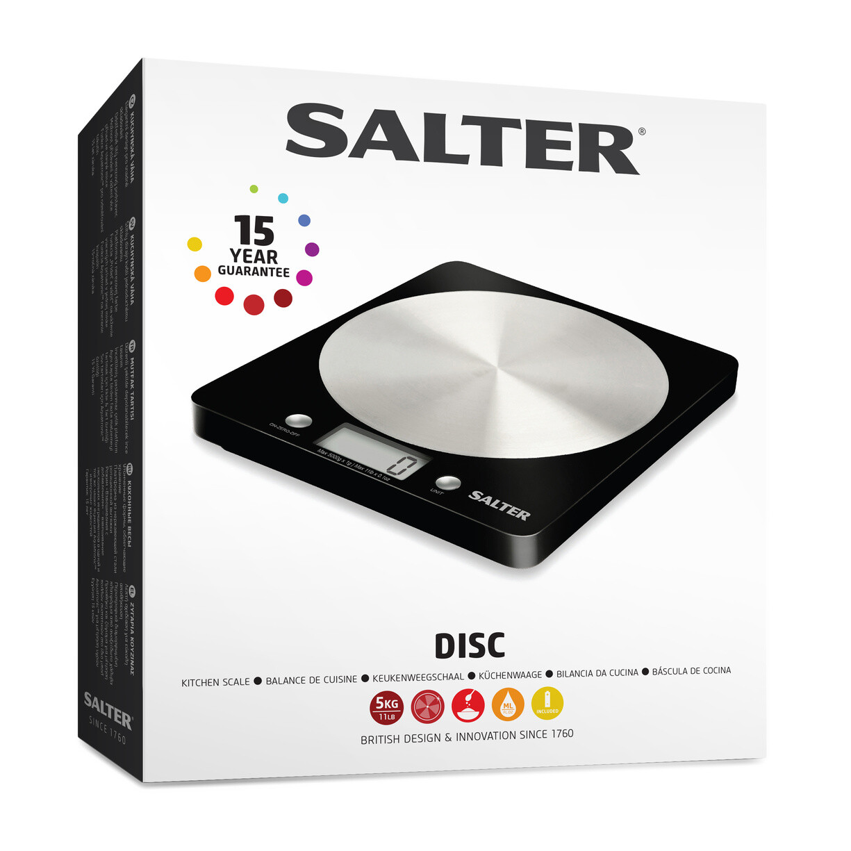Salter - Kitchen Scale - Black - Image 5