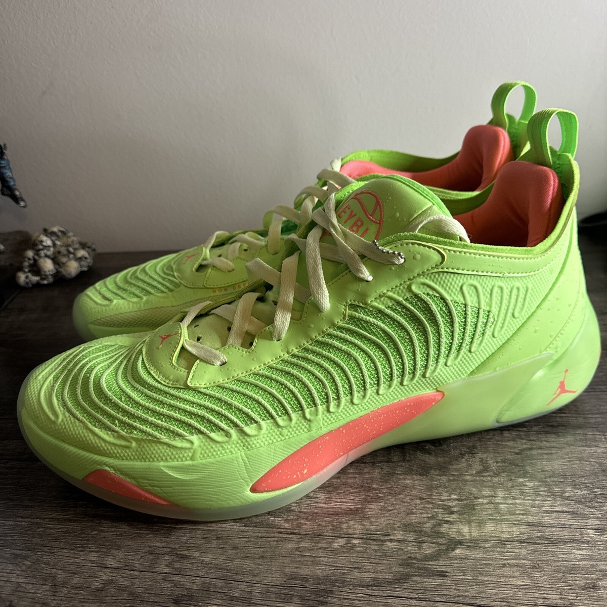 【美品・日本未発売】Jordan Luka1 TB バスケットシューズ Jordan Luka 1 Eybl Promo Sample Size 16 Lemonade Used Player