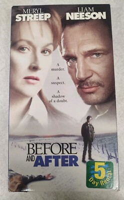 Before and After (VHS 1996) Meryl Streep / Liam Neeson **Buy 2 Get 1 Free** 