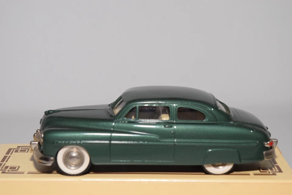 B7 1:43 MODELOS BROOKLIN BRK15 BRK 15 MERCURY CUPÉ 2 PUERTAS 1949 CON. VERDE SIN USAR, EN CAJA Foto 3 de 4