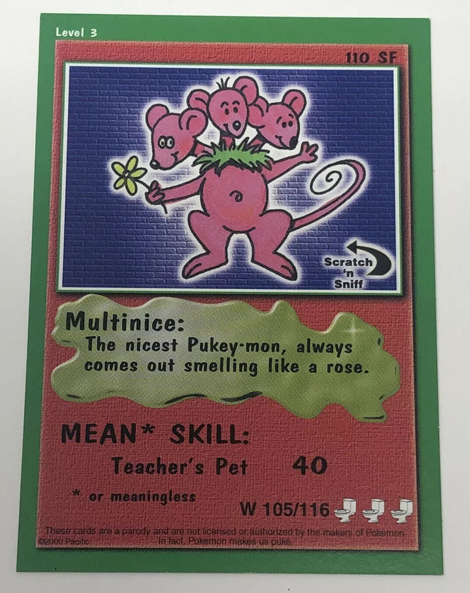 PukeyMon Trading Card #105/116 | eBay PukeyMon Trading Card #105/116 | eBay