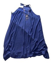 Pinc Size 3X Shift Dress Slip On Length 40” Poly Spandex 2500