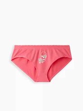 Torrid Seamless Smooth Mid-Rise Hipster Panty Skeleton Pink 3 3X 22 24 B91960