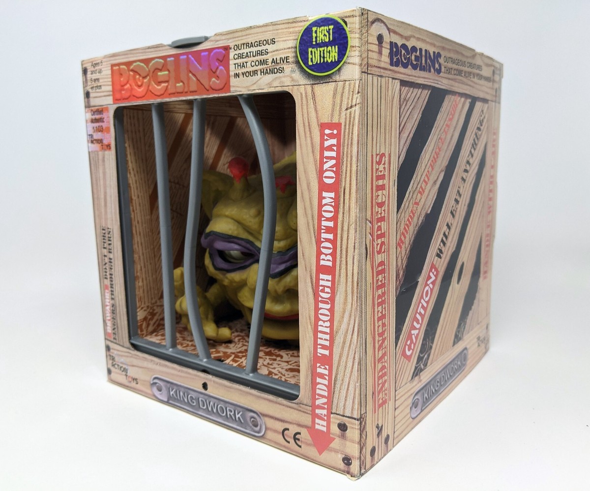Tri-Action Toys 2021 Boglins King DWORK Red Eyed Monster Puppet