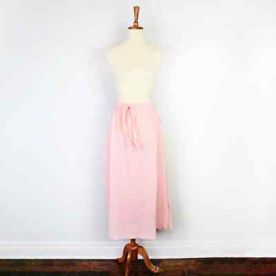 NWT Vintage Jantzen pink gingham maxi skirt Size 1X