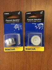 BRASS CRAFT CHROME MALE FAUCET AERATOR SF0059x Lot Of 2