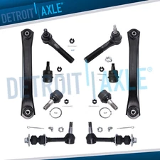 10pc 4WD Front Upper Lower Ball Joints Tie Rods Kit for 2000 2001 Dodge Ram 1500