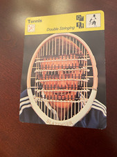 1978 Sportscaster Card #46-03 - Double Stringing - Tennis - MT