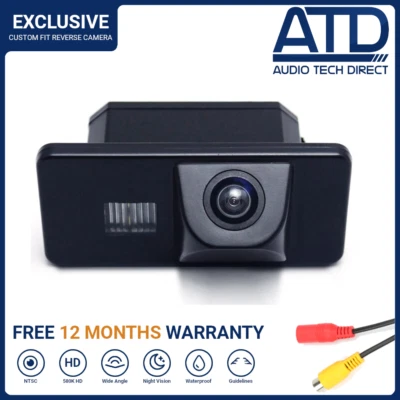 Marche Arrière Camera Pour BMW X1 F48 X3 F25 X5 F15 F85 X6 F16 Feu 720p AHD Ntsc - Photo 1/4