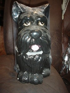 westie cookie jar